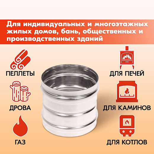 03 Адаптер Моно М-М 430-0.8 D120 (прямой) (3)